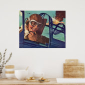 Zweite Weltkrieg der 1940er-Jahre-Dogfight in der Poster (Küche)