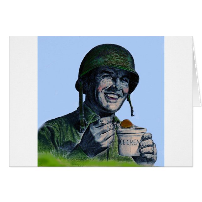 Zweite Weltkriegszeit GGA-Speiseeis (Vorderseite (Horizontal))