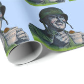 Zweite Weltkriegszeit GGA-Speiseeis Geschenkpapier (Rolleneckpunkt)