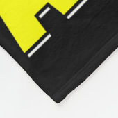 Zweite Woche, vor der Ihr Coach Sie gewarnt hat - Fleecedecke (Ecke)