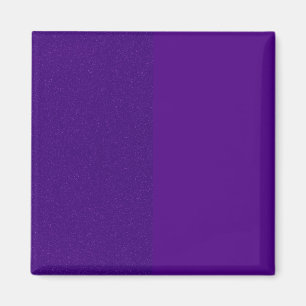 Zweiteiliges Lila Quadrat-Magnet - Anpassbar Magnet