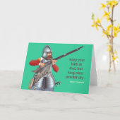 Zweiter Änderungs-Gruß Karte (Gelbe Blume)