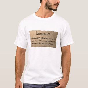 Zweiter Änderungs-T - Shirt