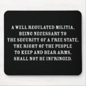 Zweiter Änderungs-Text Mousepad (Vorne)