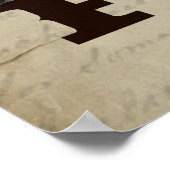 Zweiter Änderungsantrag Schutz des ersten Änderung Poster (Ecke)