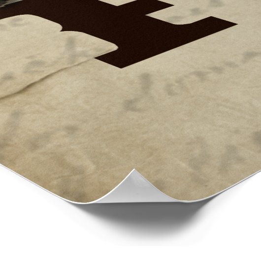 Zweiter Änderungsantrag Schutz des ersten Änderung Poster (Ecke)