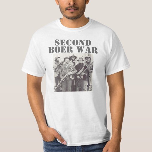 Zweiter Burenkrieg T-Shirt (Vorderseite)