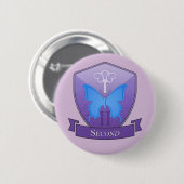 Zweiter - Button der Caliwa School (Vorne & Hinten)