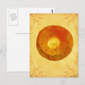 Zweiter Chakra Ohrts Postkarte (Vorne/Hinten)