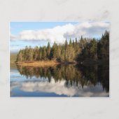 Zweiter Connecticut-See Postkarte (Vorderseite)