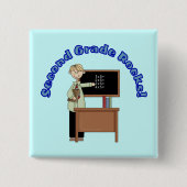 Zweiter Grad schaukelt Knopf Button (Vorderseite)