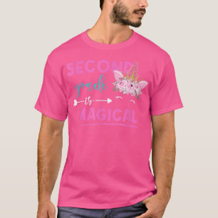 Zweiter Grad: Zauberhafter Einhornlehrer der zweit T-Shirt