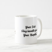 Zweiter Jahrestag Kaffeetasse (VorderseiteRechts)