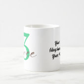 Zweiter Jahrestag Kaffeetasse (Mittel)