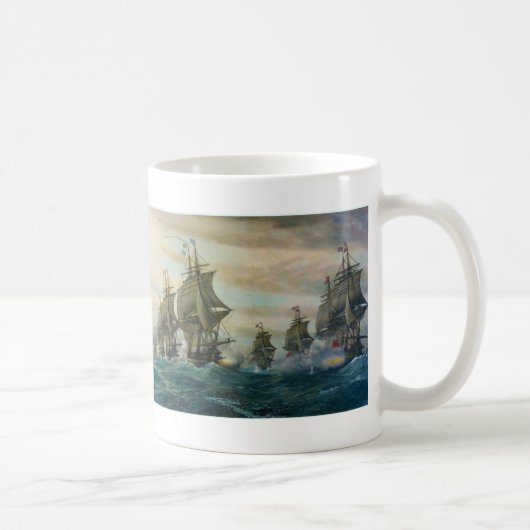 Zweiter Kampf der Virginia-Kape Kaffeetasse (Rechts)