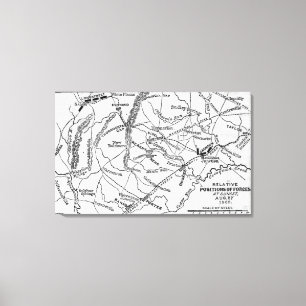 Zweiter Kampf des Stierlaufs Leinwanddruck