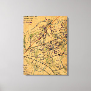 Zweiter Kampf von Stierlauf 3 Leinwanddruck