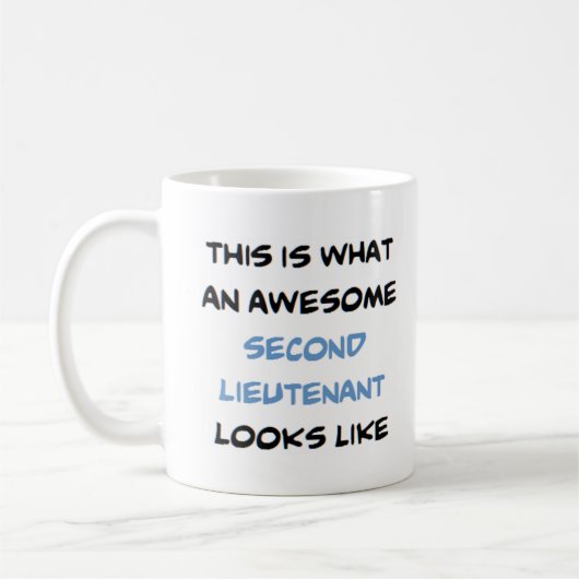 zweiter Leutnant3, phantastisch Kaffeetasse (Links)