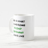 zweiter Leutnant, phantastisch Kaffeetasse (Vorderseite Links)
