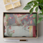 Zweiter Monat; Tei von Shinbashi durch einen Pflau Seidenpapier (Geschenk)