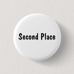 Zweiter Platz Button