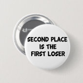 Zweiter Platz Button (Vorne & Hinten)