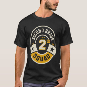 Zweiter Platz Team der zweiten Klasse zurück zur S T-Shirt