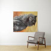 "Zweiter Preis auf der Cat Show" von Louis Wain Wandteppich (Beispiel (Horizontal))