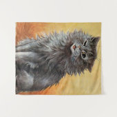 "Zweiter Preis auf der Cat Show" von Louis Wain Wandteppich (Vorderseite (Horizontal))