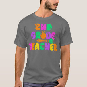 Zweiter Schullehrer zurück zum ersten Schultag T-Shirt