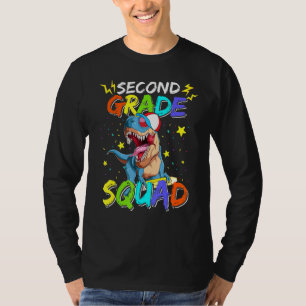 Zweiter Schultag des Squad Dinosauriers T-Shirt