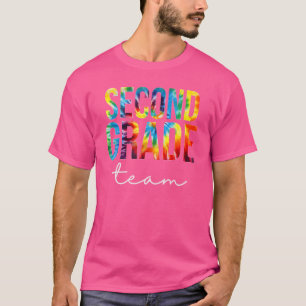 Zweiter Tag der Gefärbte Krawatte des Teams bis zu T-Shirt