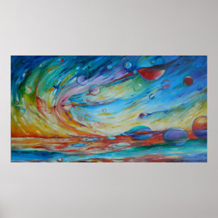 "Zweiter Tag der Schaffung" Poster