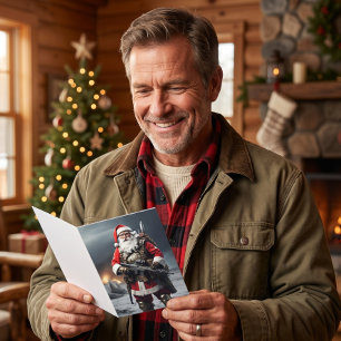 Zweiter Verfassungszusatz Weihnachtsmann Weihnacht Karte