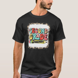 Zweiter Vintager Lehrer erster Tag T-Shirt