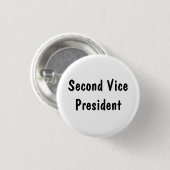 Zweiter Vizepräsident Button (Vorne & Hinten)
