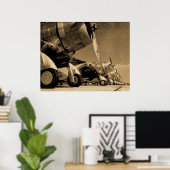 Zweiter Weltkrieg Douglas SBD Unzählige Bomber-Flu Poster (Heimbüro)