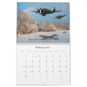 Zweiter Weltkrieg - Flugzeugkalender 2011 Kalender (Feb 2027)