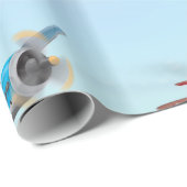 Zweiter Weltkrieg Kampfflugzeuge Geschenkpapier (Rolleneckpunkt)