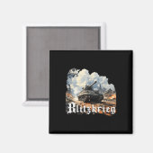 Zweiter Weltkrieg Magnet (Vorderseite/Rückseite)