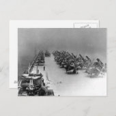 Zweiter Weltkrieg Postkarte (Vorne/Hinten)