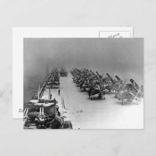 Zweiter Weltkrieg Postkarte (Vorne/Hinten)