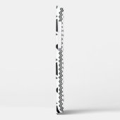 Zweites ethnisches, nahtloses Stammesmuster. Case-Mate iPhone Hülle (Rückseite / Links)