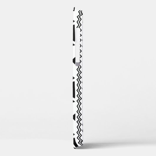 Zweites ethnisches, nahtloses Stammesmuster. Case-Mate iPhone Hülle (Rückseite / Links)