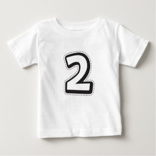 Zweites Geburtstags-Shirt, 2. Geburtstag Baby T-shirt