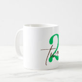 Zweites Jahr Kaffeetasse (Vorderseite Links)