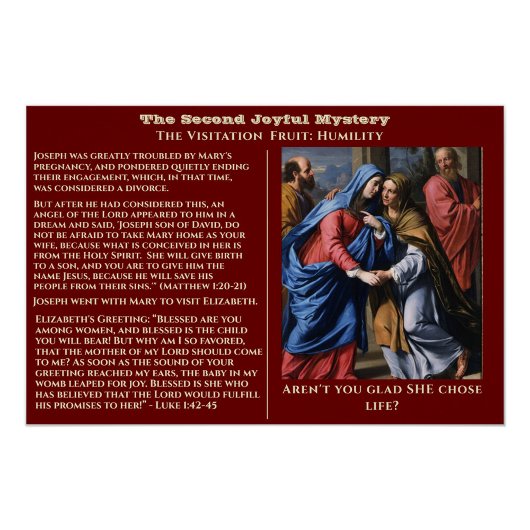 Zweites Joyful Mystery Poster