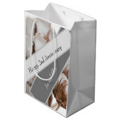 Zweites Jubiläum der Cotton-Pflanze Mittlere Geschenktüte (Rückseite Schrägansicht)