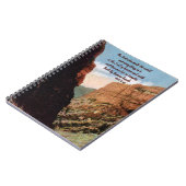 Zweites Tunnel Eisenbahn Christliches Notebook Notizblock (Linke Seite)