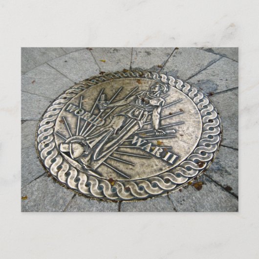 Zweites Weltkrieg, Washington D.C. Postkarte (Vorderseite)